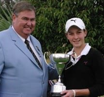 Bertine wins the SA Girls for the third consecutive year