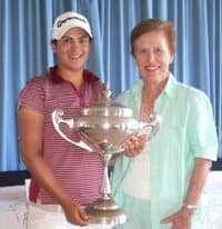 Tanya Tibshraeny is Border Match Play Champion