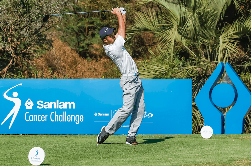 Aspiring Tour pro in hunt for Sanlam Cancer Challenge glory