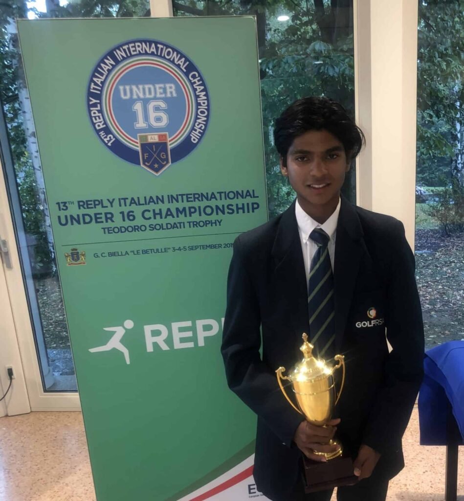 Golf RSA | Bhana seals graduation with Italian triumph