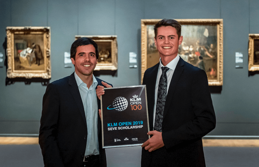 Golf RSA | SA's Nienaber presented with Ballesteros Award