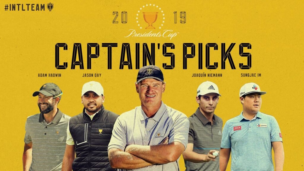 Golf RSA | Ernie names Captain Picks for President’s Cup