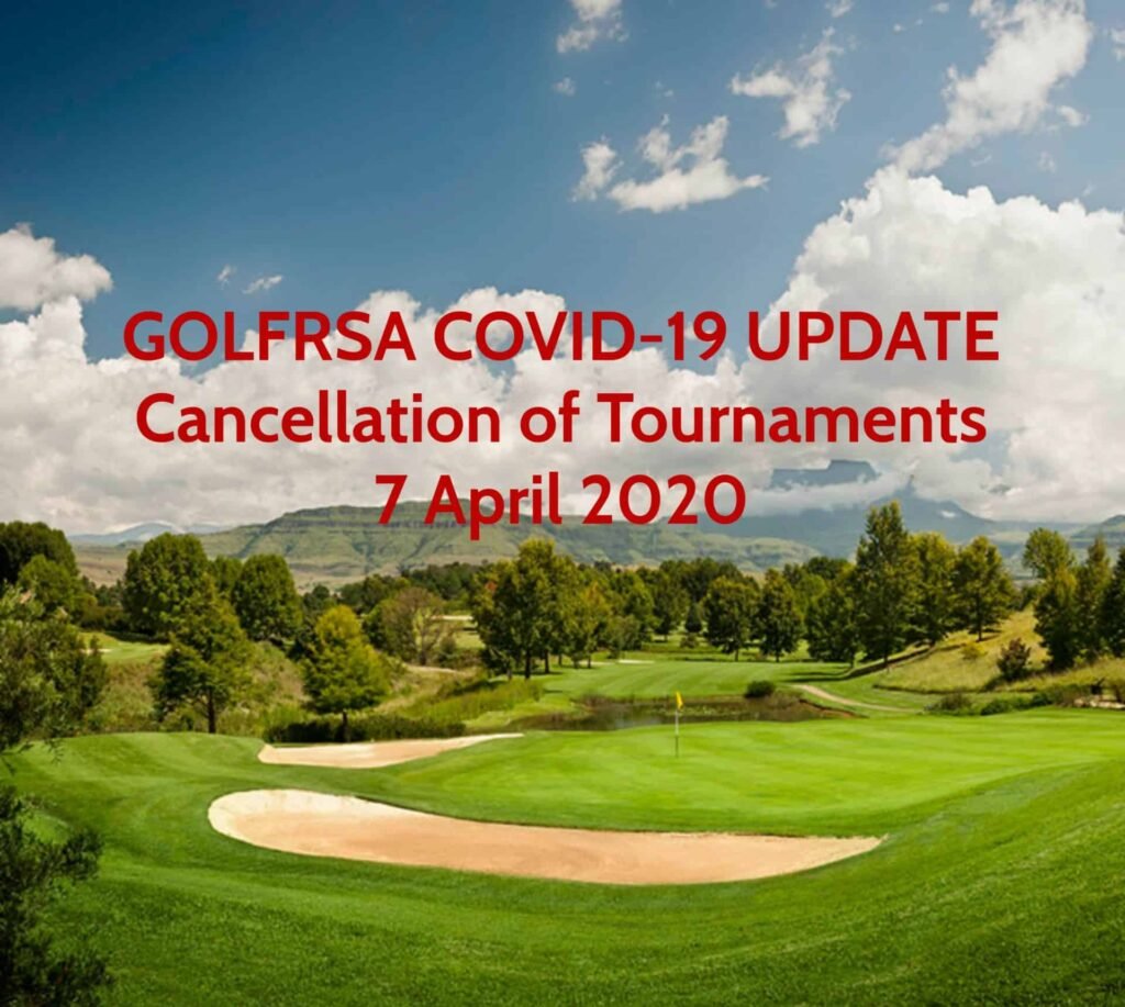 Golf RSA | Update on cancellation status of National Tournaments
