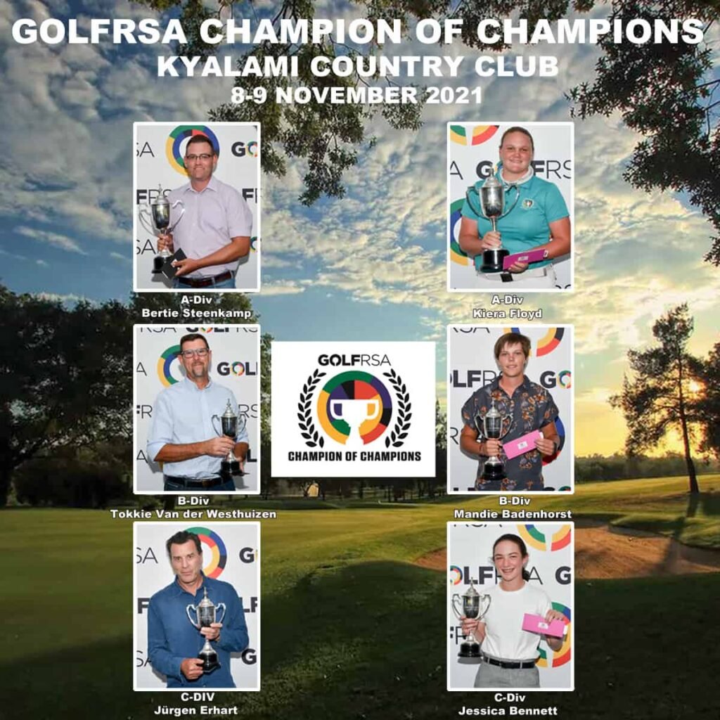 Golf RSA | Floyd and Steenkamp crowned the ultimate club champions