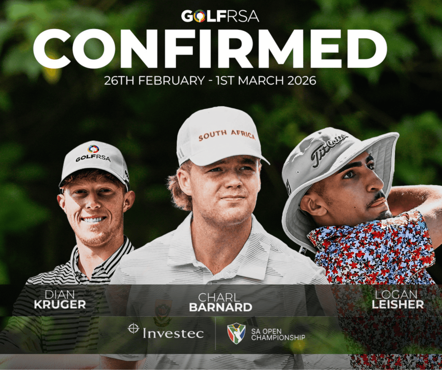 Golf Rsa Ranking Points Three Amateurs. One Massive Stage. The 2026 Investec SA Open Awaits ...